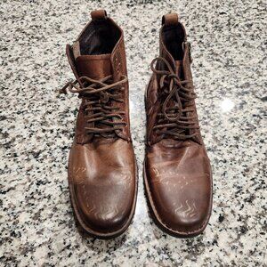 John Varvatos Men's Brown Boots